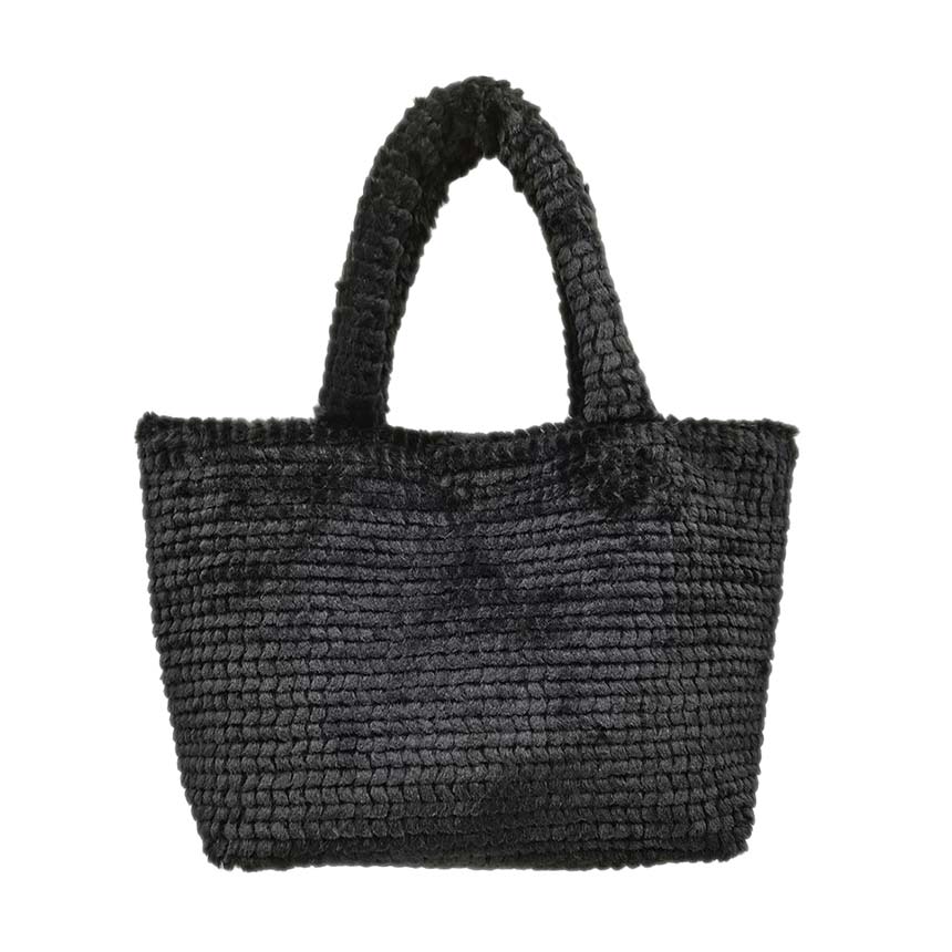 Chic Velvet Tote Bag