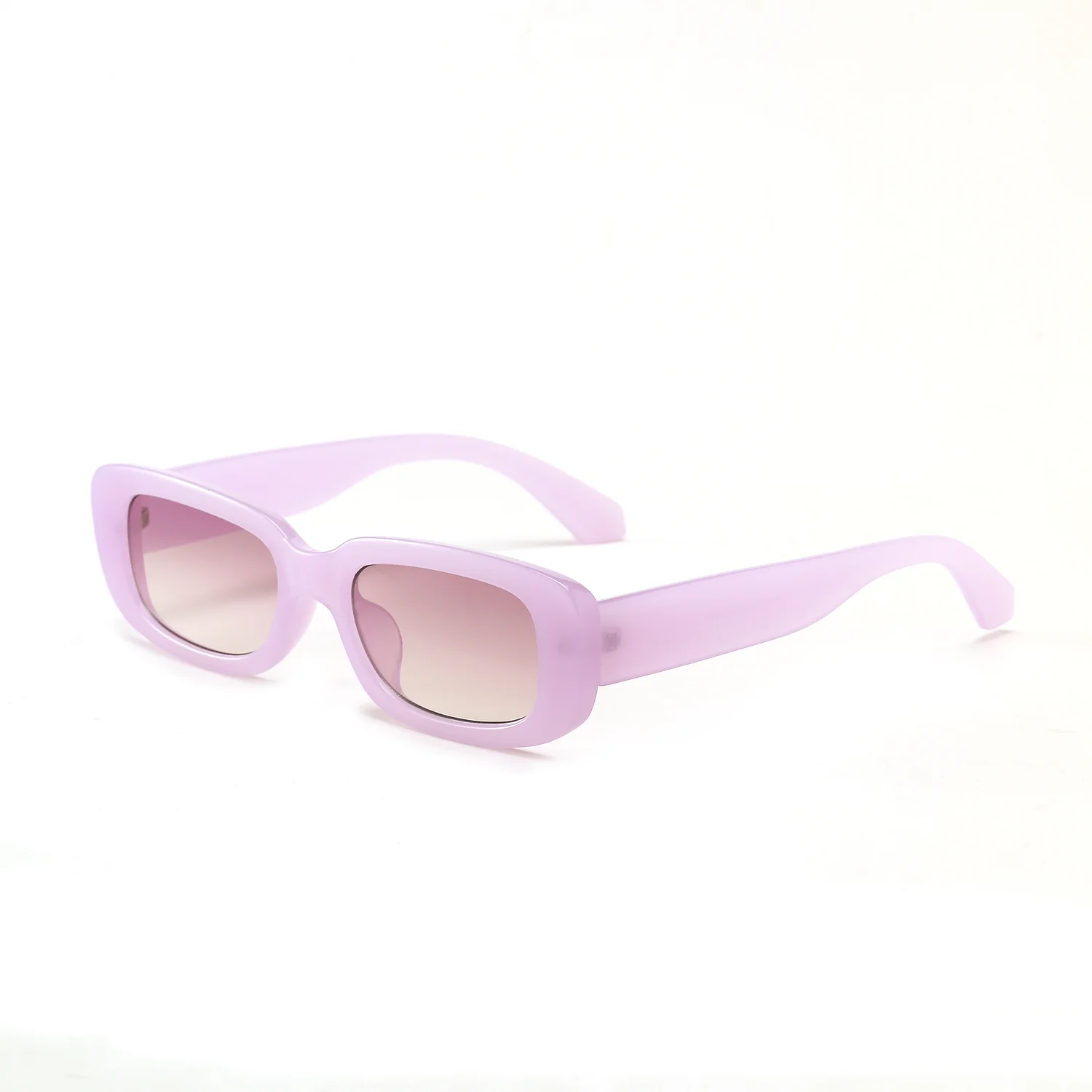 Stylish Purple-Tinted Glasses