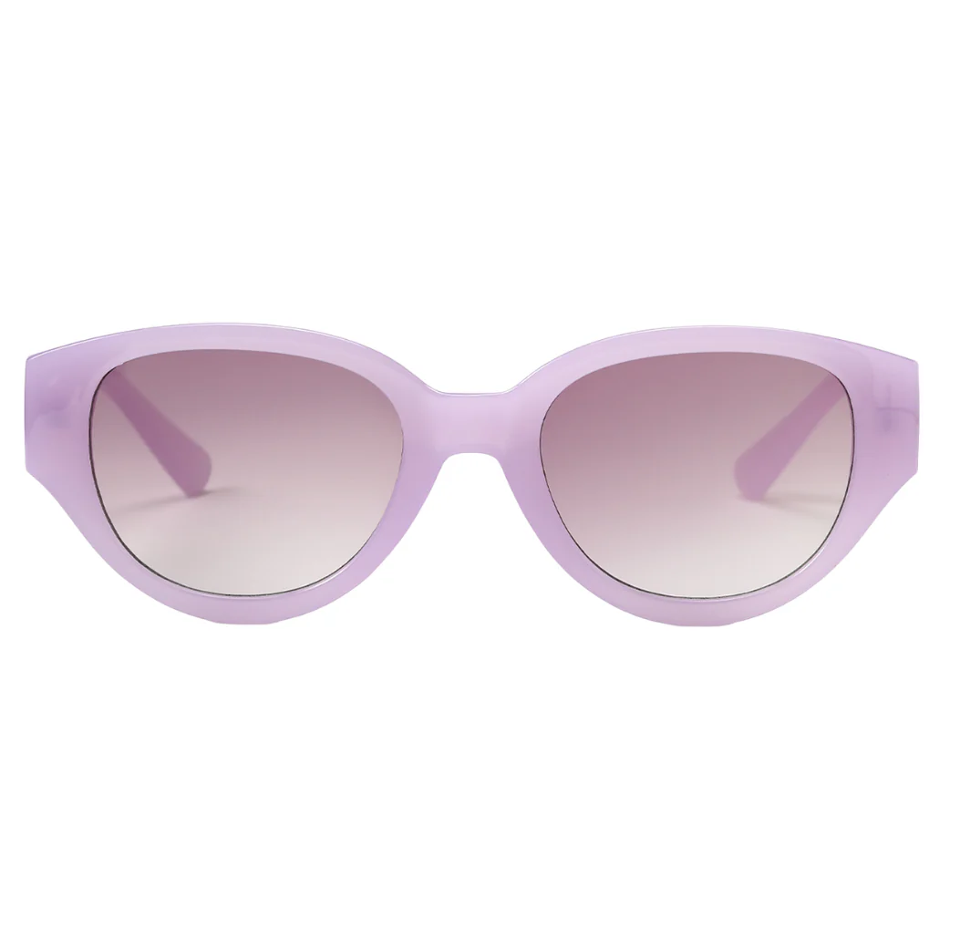 Chic Lavender Rimless Glasses